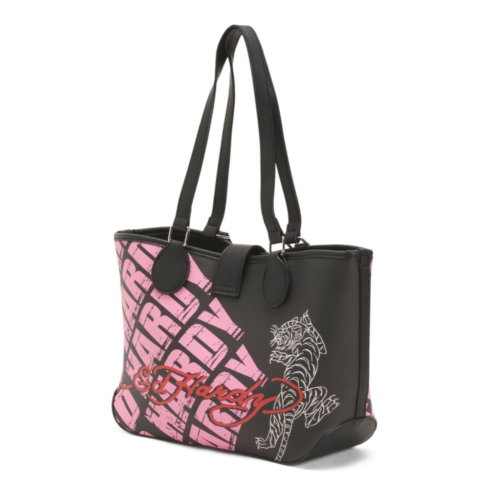 NEW Ed Hardy Tote Handbag - Picture 2 of 3